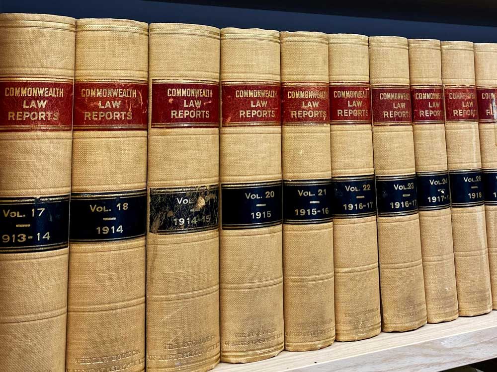 One to 100 Commonwealth Law Reports